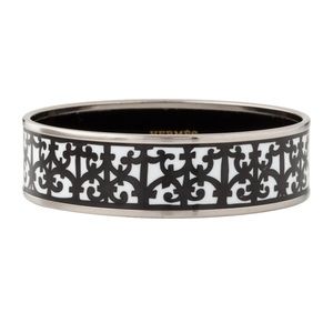 Hermes Paris Enamel Bangle Bracelet